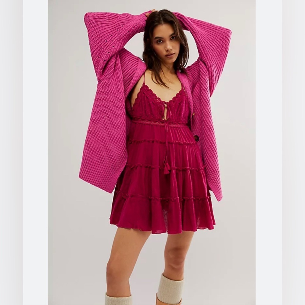 New Free People Sunsetter Mini Slip